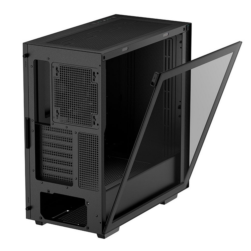 Корпус Deepcool CH510 Мid-tower, black,TG (E-ATX, CPU Height 175mm, VGA max 380mm, USB 3.0 x 2, Audio x 1, int. 3.5» x 2 , 2.5» x 2, Ext. 5.25» x 0) (R-CH510-BKNNE1-G-1) (715009)