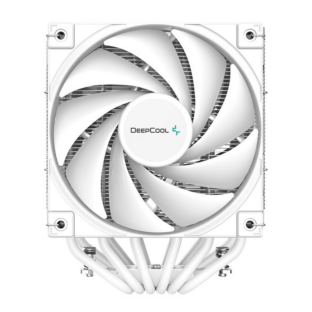 Вентилятор Deepcool AK620 WH (Height 160mm, 6mm x 6pcs, Fan 120mm*2, 500;1850RPM ±10%, < 28 dB(A), 4-pin PWM, TDP 260W, Al+Cu, Screw, Socket AMD AM5/AM4, Intel LGA2066/2011-v3/2011/LGA1700/1200/115x) (727453) {8}