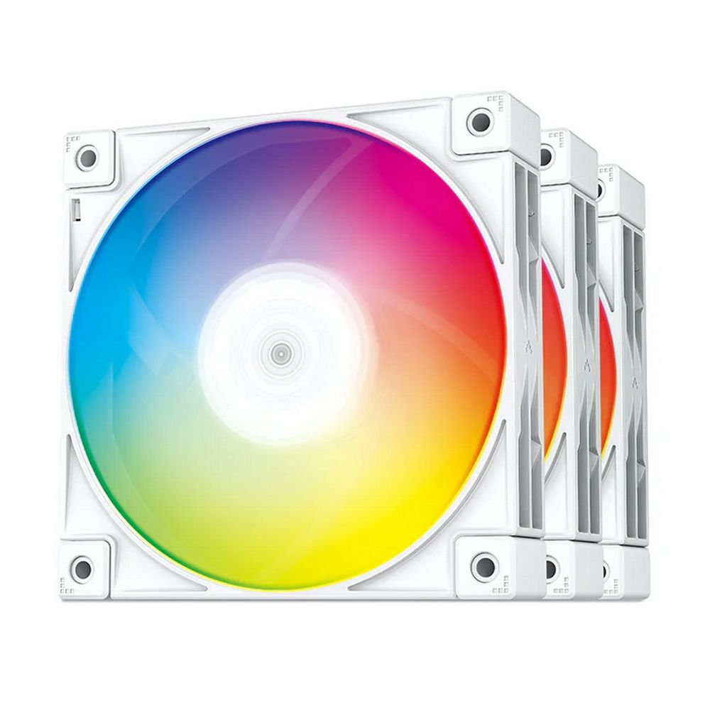 Вентилятор в корпус Deepcool FC120 WHITE-3 IN 1 (R-FC120-WHAMN3-G-1) (710561) {16}