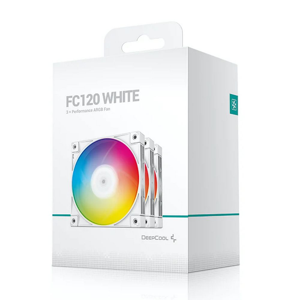 Вентилятор в корпус Deepcool FC120 WHITE-3 IN 1 (R-FC120-WHAMN3-G-1) (710561) {16}
