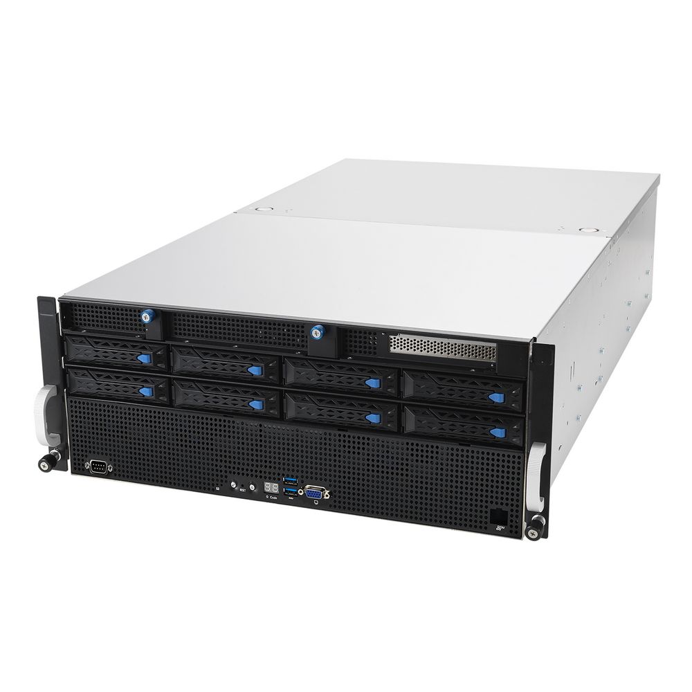Платформа системного блока ASUS ESC8000A-E11 2x SFF8643 (SAS/SATA)+ 4x SFF8654x8, 2x U.2 support, 2x PCIe, 2x 1GbE, 4x 3000W (497257)