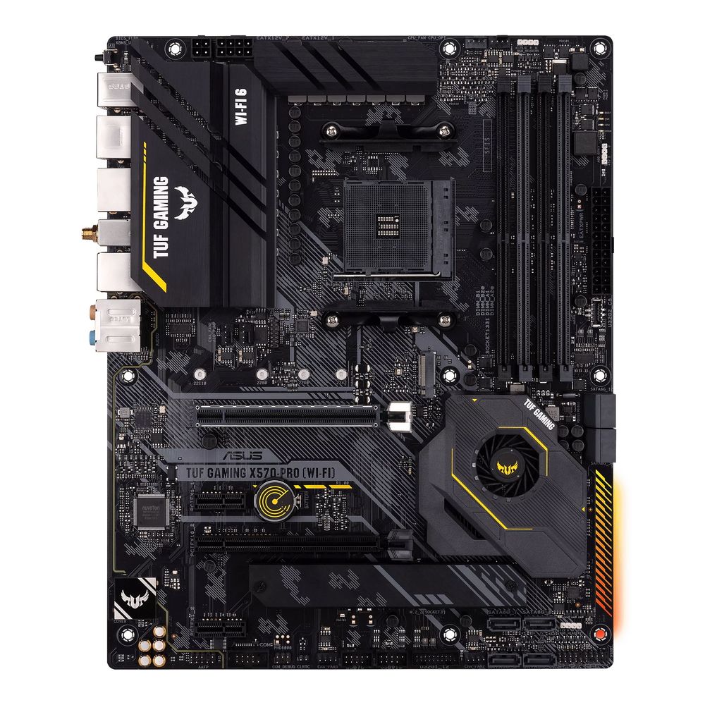 Материнская плата ASUS TUF GAMING X570-PRO (WIFI) AM4 ATX 4xDDR4 2xPCIEx16 2xPCIEx1 2xM.2 HDMI DP 2.5GLAN WIFI