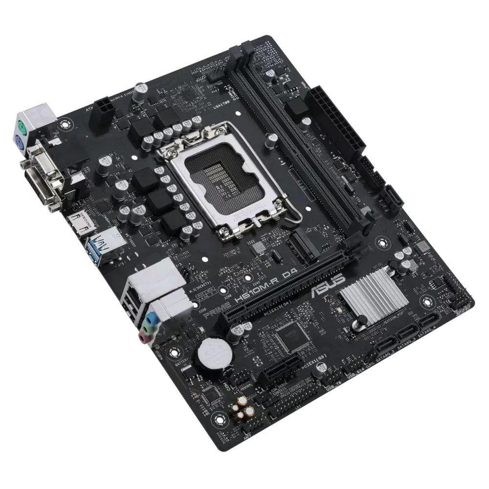 Материнская плата ASUS PRIME H610M-R D4-SI /LGA1700,H610,HDMI,DVI,D-SUB,MB (758372)