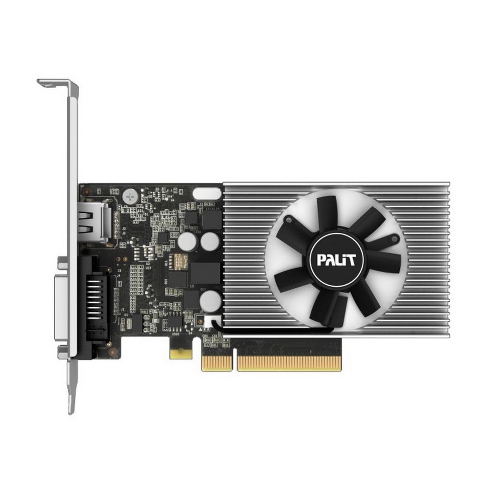 Видеокарта Palit GT1030 2GB |NEC103000646-1082F| DDR4 64bit DVI HDMI {40}