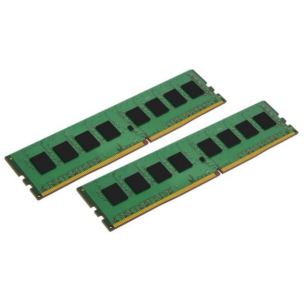 Комплект модулей памяти Kingston KVR26N19S8K2/16 16GB DDR4 2666 DIMM Non-ECC, CL19, 1.2V, 1Rx8 kit 2*8, RTL {25}, (307573)