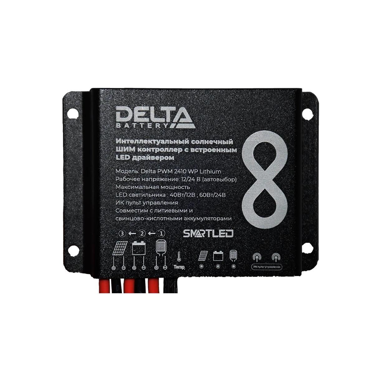 Инвертор SMARTWATT Контроллер заряда SMARTWATT PWM 2410 WP Lithium