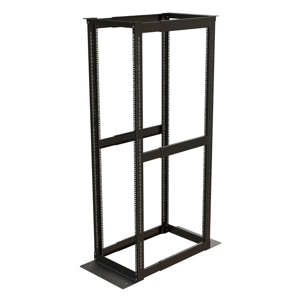 Шкаф Hyperline Hyperline ORK2A-4268-RAL9005 Открытая стойка 42U высота 2070 мм, двухрамная, ширина 550 мм, глубина регулируется 600-850 мм, цвет черный (RAL 9005) (944386)