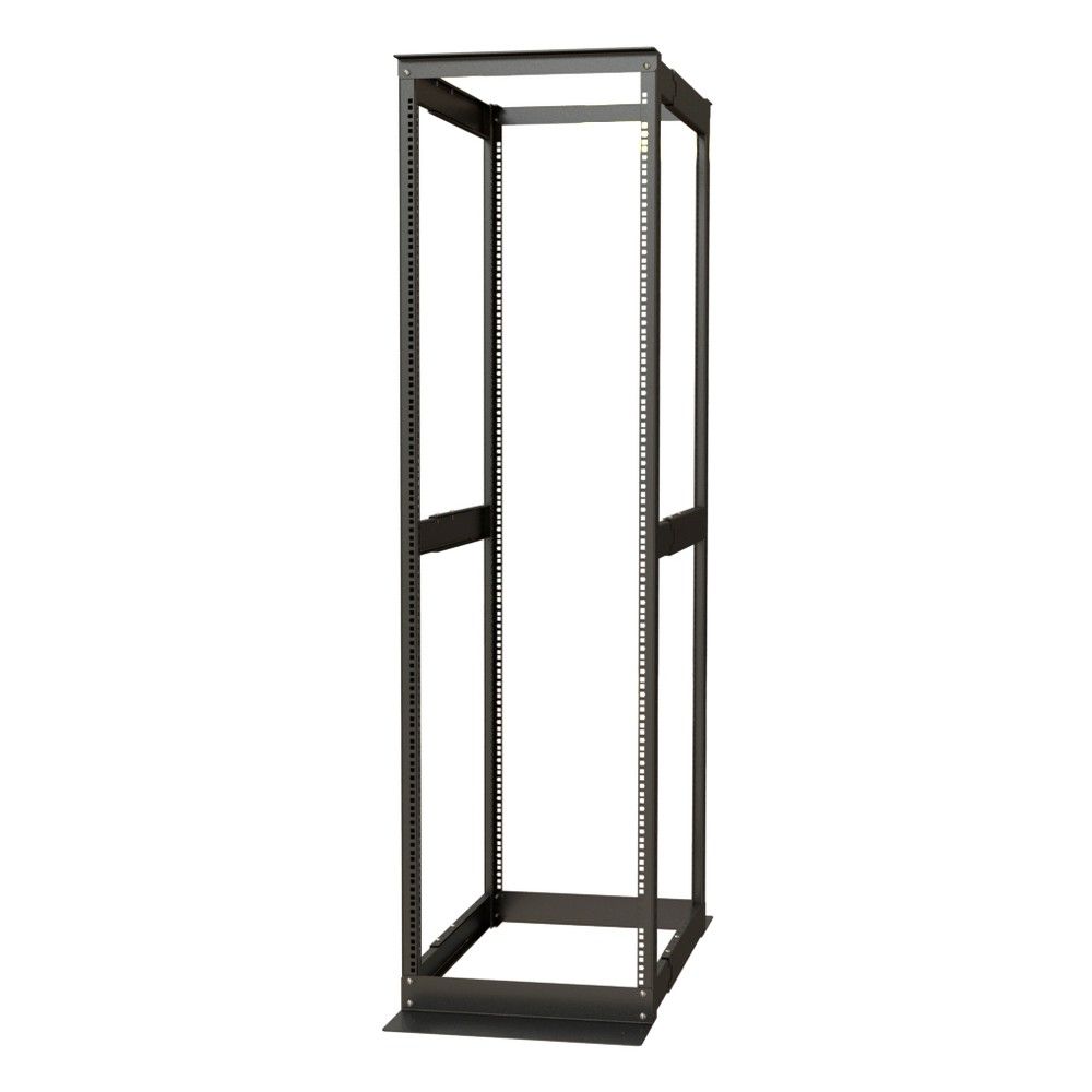 Шкаф Hyperline Hyperline ORK2A-4768-RAL9005 Открытая стойка 47U высота 2426 мм, двухрамная, ширина 550 мм, глубина регулируется 600-850 мм, цвет черный (RAL 9005)
