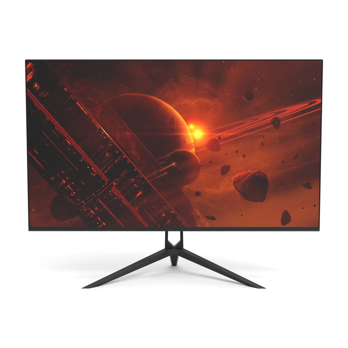 Монитор Aiwa MF2703-V 27" Black (IPS, 1920x1080, D-sub+HDMI, 5 ms, 178°/178°, 250 cd/m, 1000:1, 75Hz, внешн. БП)