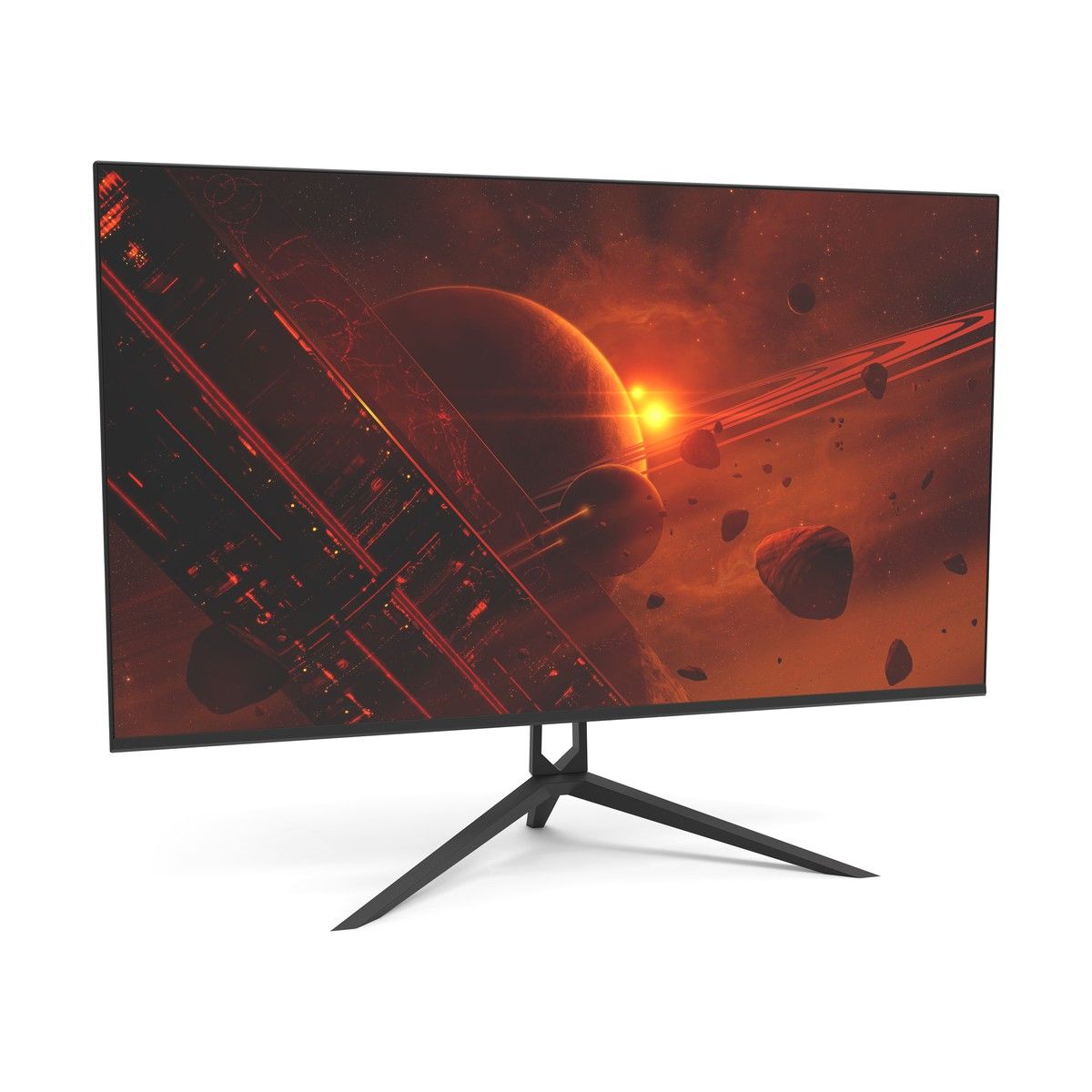 Монитор Aiwa MF2703-V 27" Black (IPS, 1920x1080, D-sub+HDMI, 5 ms, 178°/178°, 250 cd/m, 1000:1, 75Hz, внешн. БП)