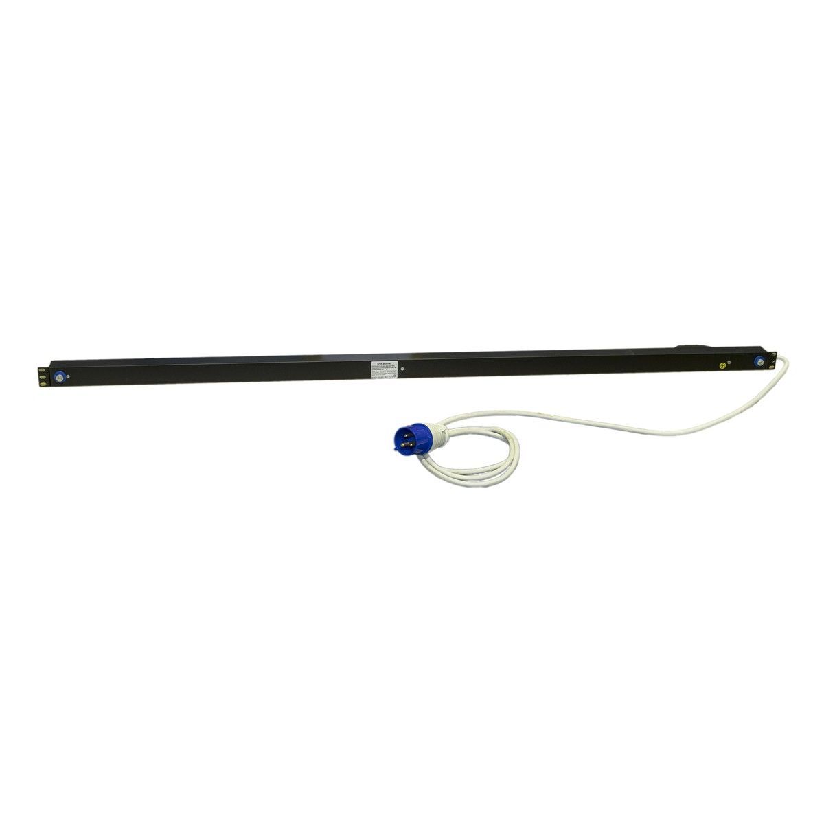 Сетевой фильтр Hyperline Hyperline SHE-20IEC-4BIEC-B-3PVB Блок розеток, вертикальный, 20 розеток IEC320 C13, 4 розетки IEC320 C19, автоматич. выключатель, кабель питания 3м (3х4.0мм2) с вилкой IEC 60309 32А (2х16A) (2P+E), 250В, 1556x44.4x44.4мм (ДхШхВ), корпус алюминий, черный