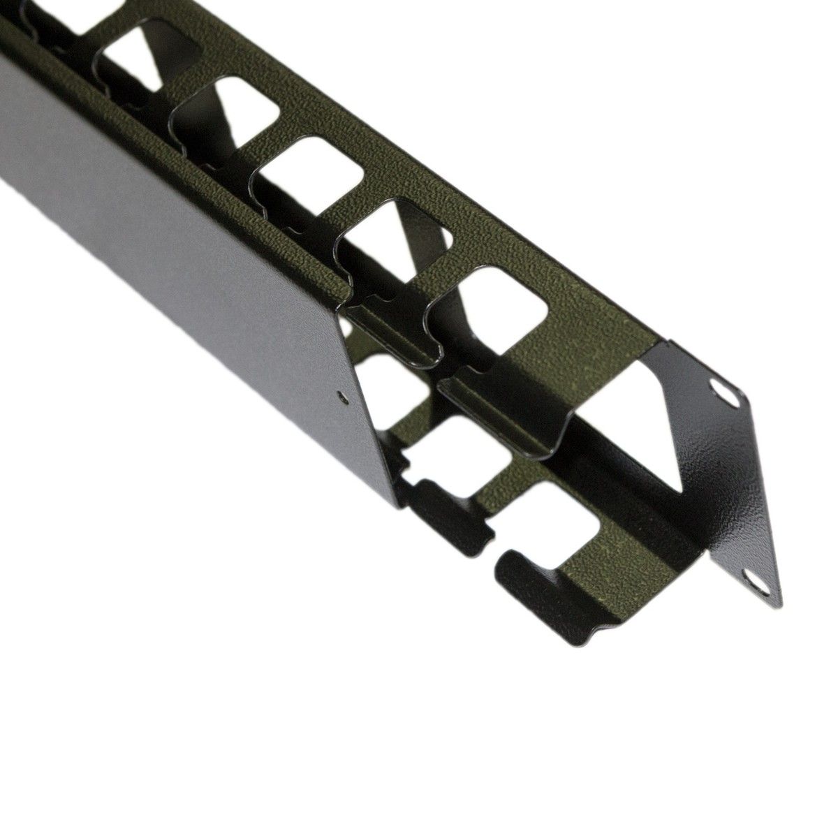 Органайзер Hyperline Hyperline CM-2U-ML-COV Кабельный организатор 2U металлический с крышкой, 19», 2U (009344)