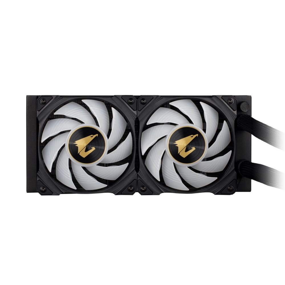 Жидкостная система охлаждения Gigabyte AORUS WATERFORCE X 240 , 2 x 120mm ARGB Fan, RTL