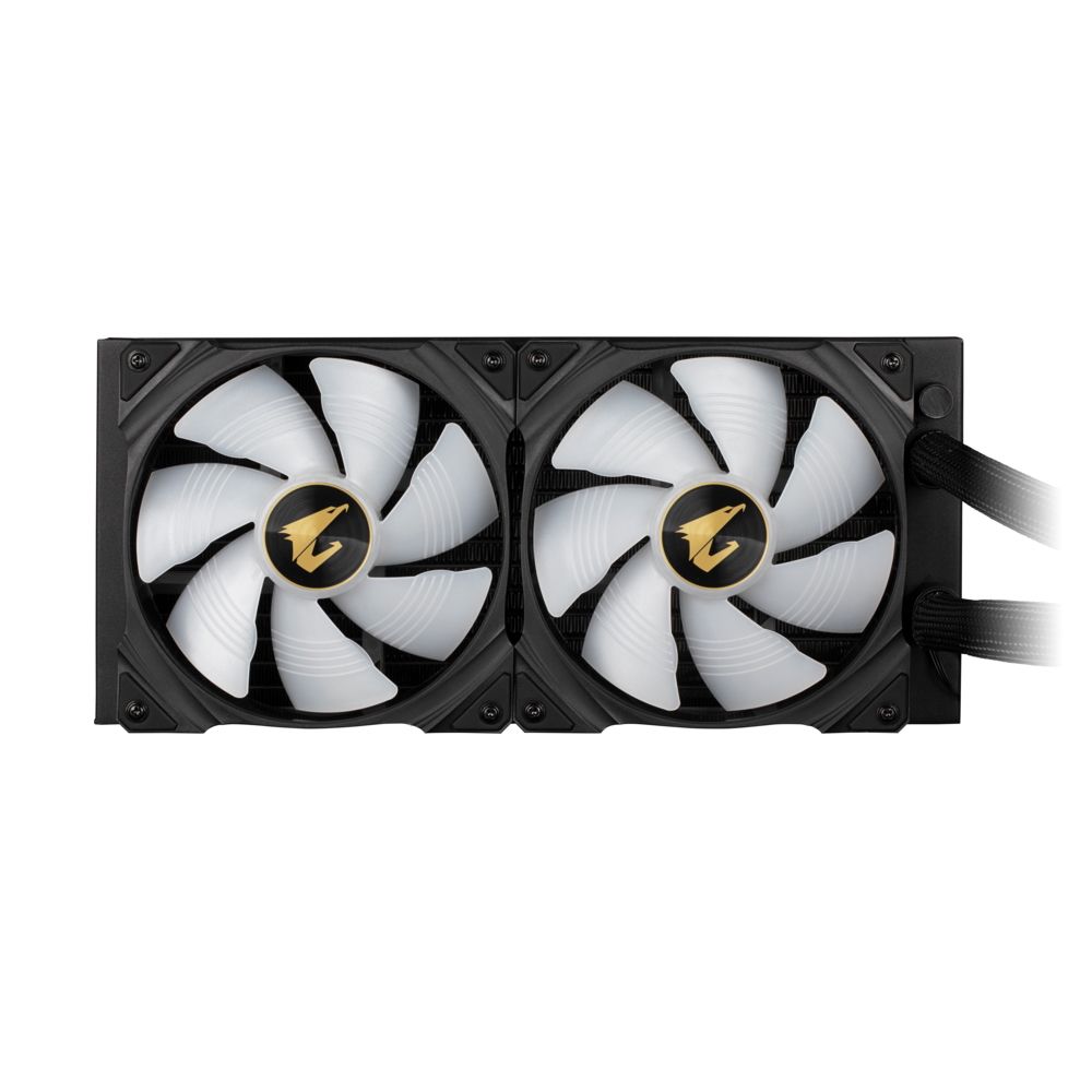 Жидкостная система охлаждения Gigabyte AORUS WATERFORCE X 280 , 2 x 140mm ARGB Fan, RTL