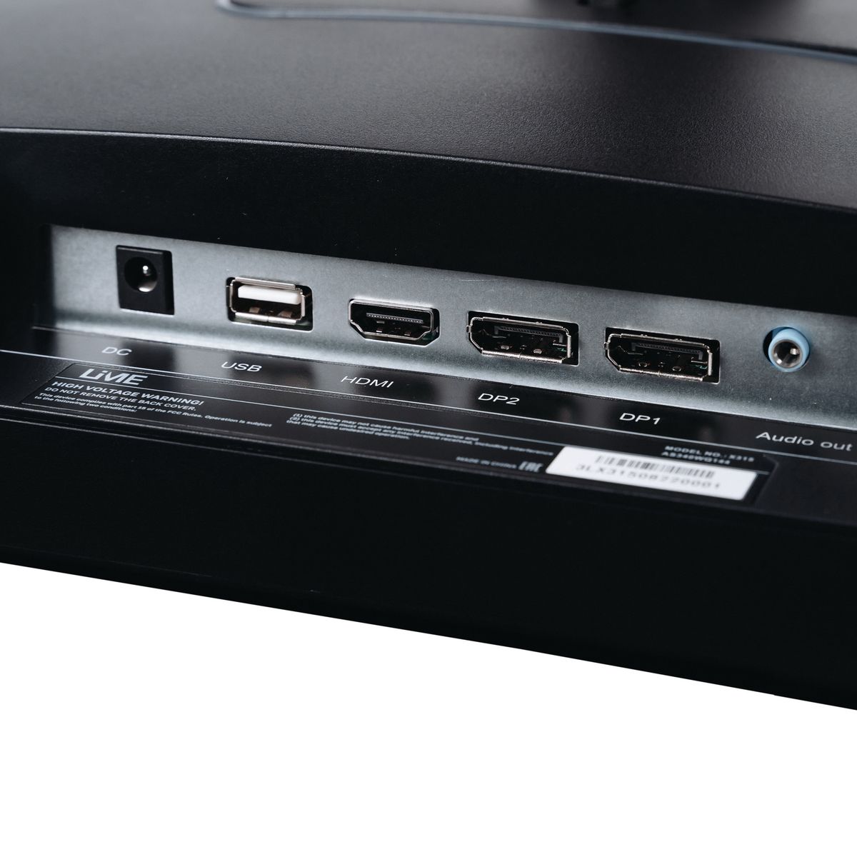 Монитор Lime X315 34" Black (IPS, 3440*1440, 2HDMI+DP+USB+Audio out +DC, 1 ms, 178°/178°, 300 cd/m, 3000:1