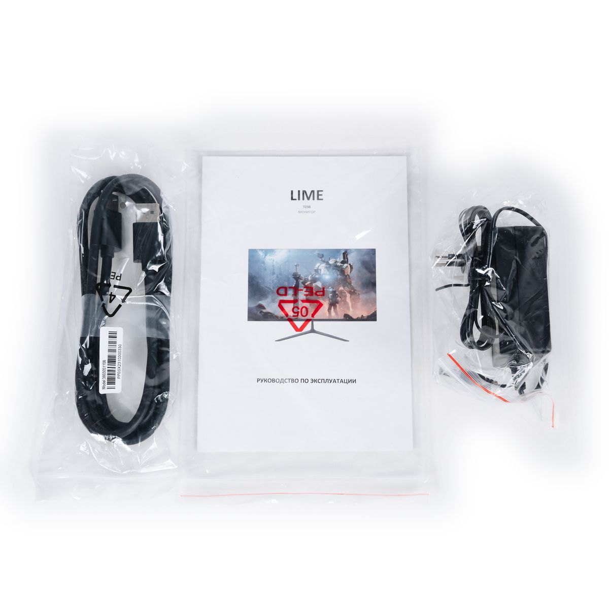 Монитор Lime T238 23.8" Black (IPS, 1920x1080, HDMI+DP+USB+Audio out +DC, 5 ms, 178°/178°, 250 cd/m, 1000:1