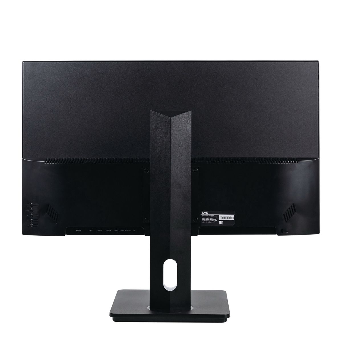 Монитор Lime Z270A 27" Black (IPS, 3840х2160, HDMI+DP+Type-C+USB in+ USB out*2+Audio out jack+DC, 4 ms,