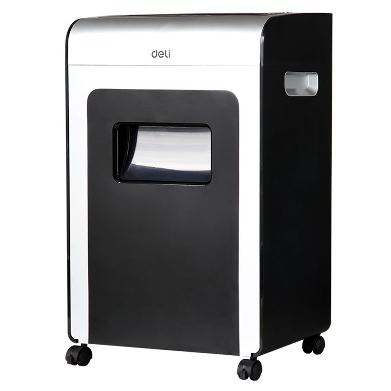 Шредер Deli Shred capacity: 16 Shred size: 4*40 Working time: 10min Bin capacity: 31L