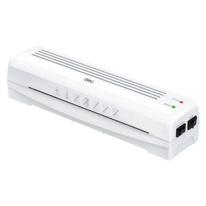 Ламинатор Deli Maximum laminating width: A4; Speed: 320mm/min; Laminating range: 80-125mic