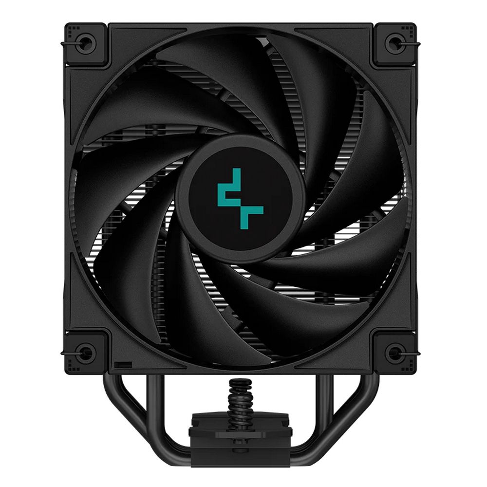 Вентилятор Deepcool AK400 ZERO DARK PLUS (Height 155mm, 6mm x 4pcs, Fan 120mm x 2, 500;1650RPM ±10%, < 28 dB(A), 4-pin PWM, TDP 220W, Al+Cu, Screw, Socket AMD AM5/AM4, Intel LGA1700/1200/115x) (727798)