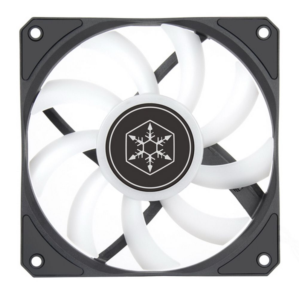 Вентилятор Silverstone SST-AS120B-ARGB Slim 120mm x 15.6mm ARGB Fan, 4Pin PWM (812175) SST-AS120B-ARGB {90}