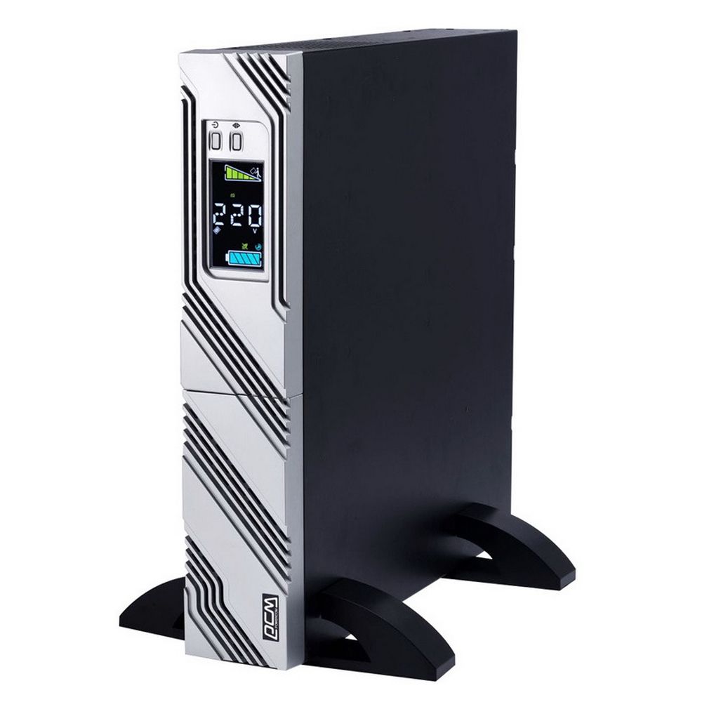 Источник бесперебойного питания POWERCOM ИБП Powercom SMART RACK&TOWER SRT-3000A LCD line-interactive 2700W/3000VA (037486)