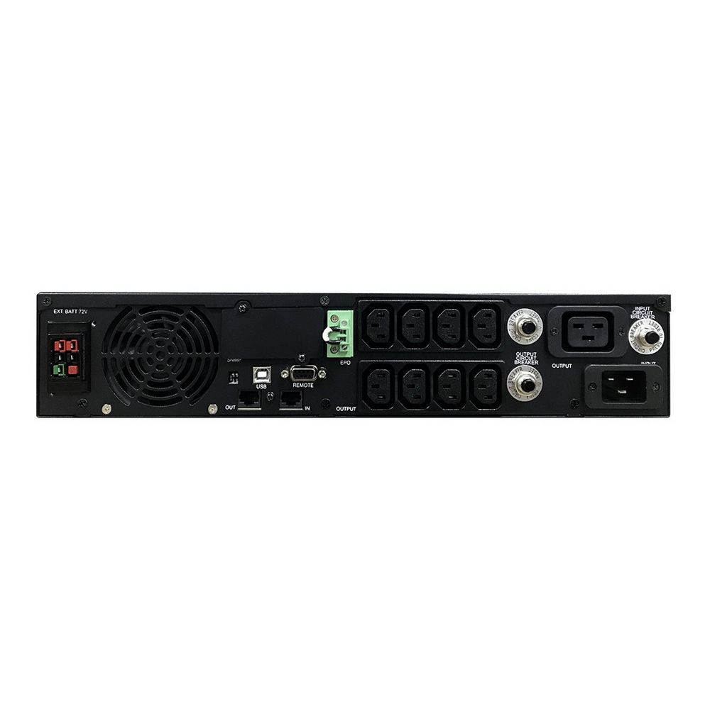 Источник бесперебойного питания POWERCOM ИБП Powercom SMART RACK&TOWER SRT-3000A LCD line-interactive 2700W/3000VA (037486)