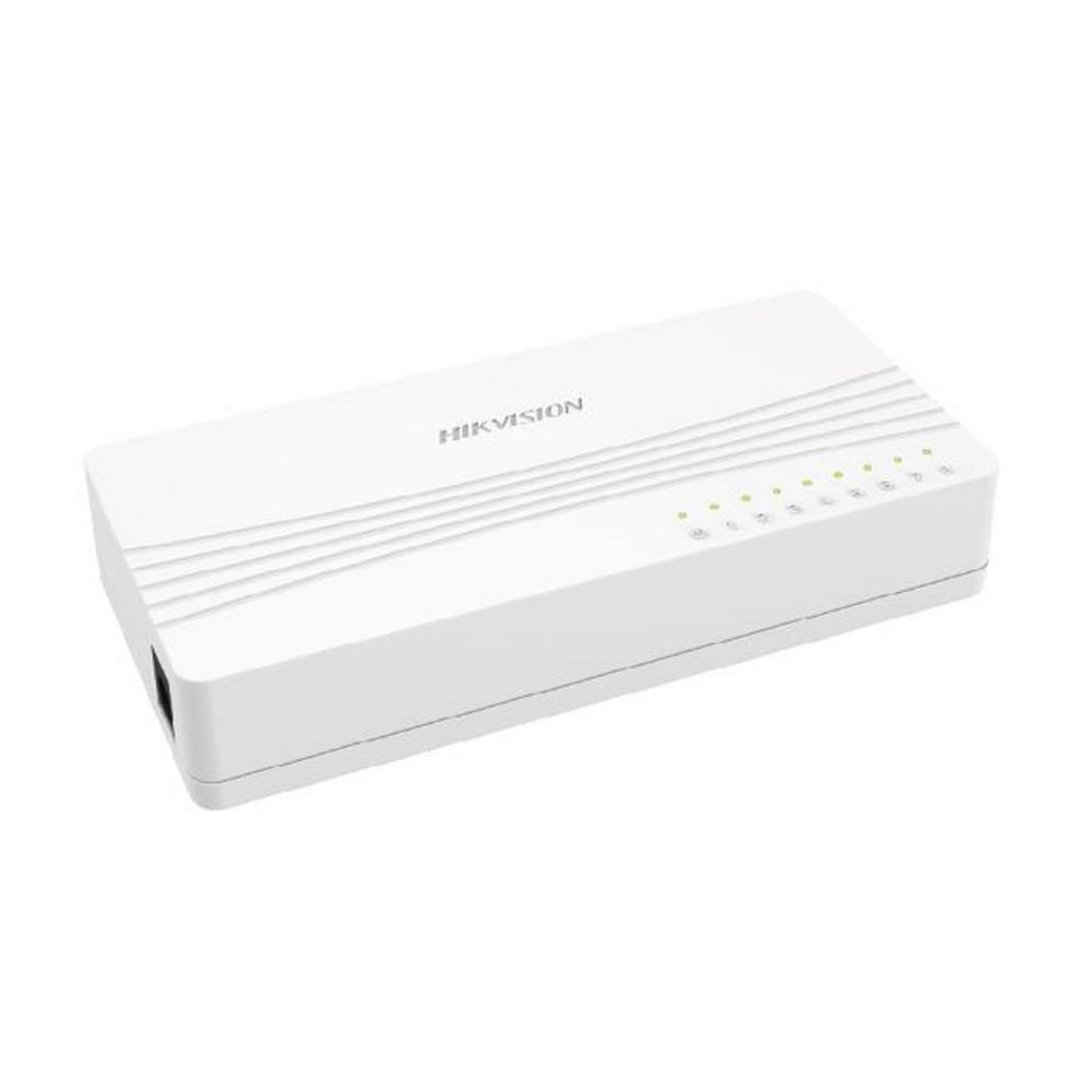 Коммутатор Hikvision DS-3E0508D-E L2, Unmanaged, 8 Gigabit RJ45 ports, desktop plastic switch (011293)