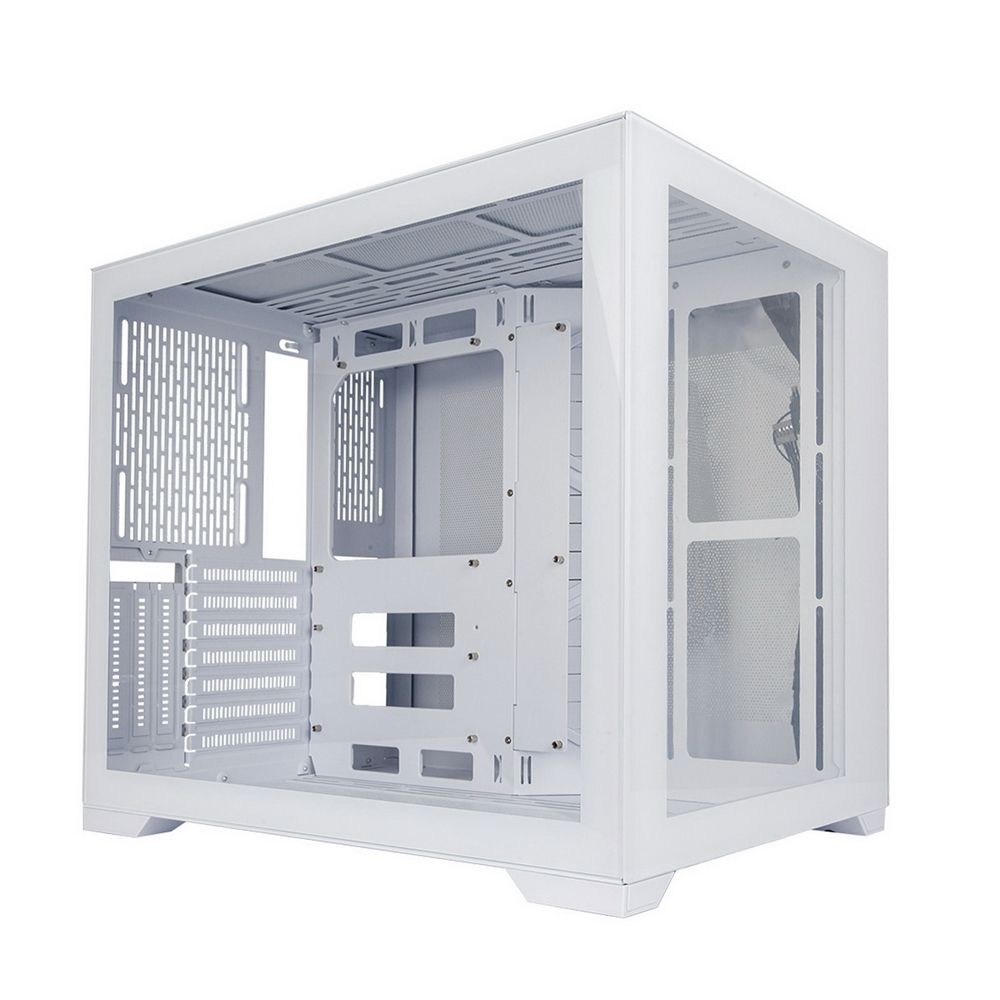 Корпус ALSEYE Cube-W 0.8mm SPCC, Mini-ITX/Micro ATX/ATX, USB2.0*2+HD Audio+USB3.0*1, «H.D.D.(3.5»)*2pcs+S.S.D(2.5»)*2pcs, 425*308*377mm»