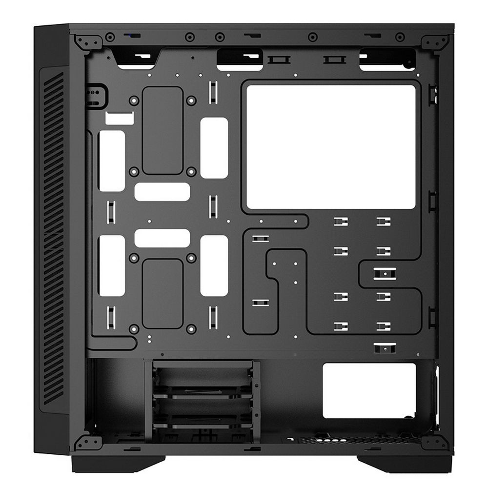 Корпус Deepcool MATREXX 55 V3 (E-ATX, CPU Height 160mm, VGA max 370mm, USB 2.0 x 2, USB 3.0 x 1, Audio x 1, Mic x 1, int. 3.5»/2.5» x 2 , 2.5» x 2+2, Ext. 5.25» x 0) (713968)