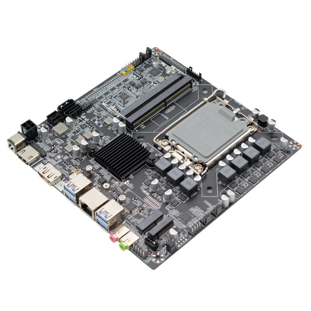 Материнская плата Afox AFH610-MI LGA1700 mini-ITX 2xDDRL4 M.2 DP HDMI INTEL® Socket 1700, 1000M lan, Mini-ITX (17 x17cm) (AFH610-MI) (785549)