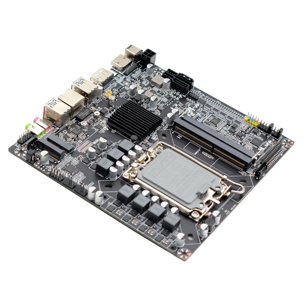 Материнская плата Afox AFH610-MI LGA1700 mini-ITX 2xDDRL4 M.2 DP HDMI INTEL® Socket 1700, 1000M lan, Mini-ITX (17 x17cm) (AFH610-MI) (785549)
