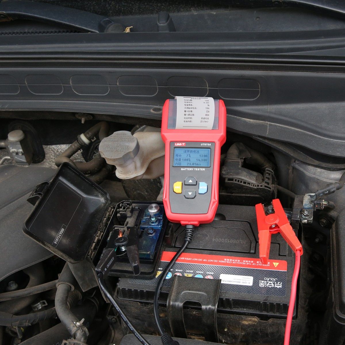Прочие измерители UNI-T Тестер батарей UT675A , 30 Ач ; 200 Ач, USB, принтер для создания отчетов