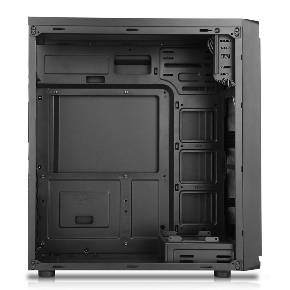 Корпус ACD Citadel 301 ATX, Black, Ext. 5.25»x1 Int 3.5»x2, 2.5»x3, USB x2 + Audio In/Out
