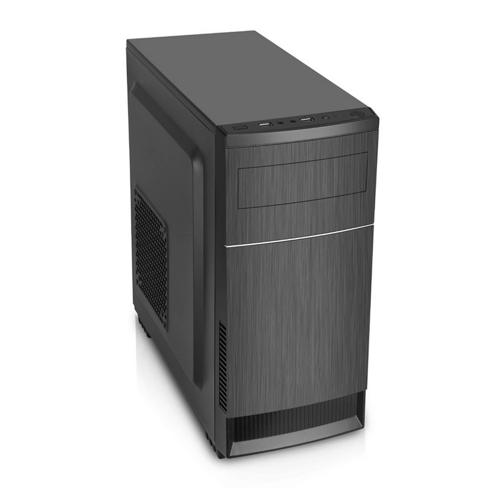 Корпус ACD Coffre 301 mATX, Black, Ext 5.25» x1, Int 3.5»x2, 2.5»x2, USB2.0 x2 + Audio In/Out