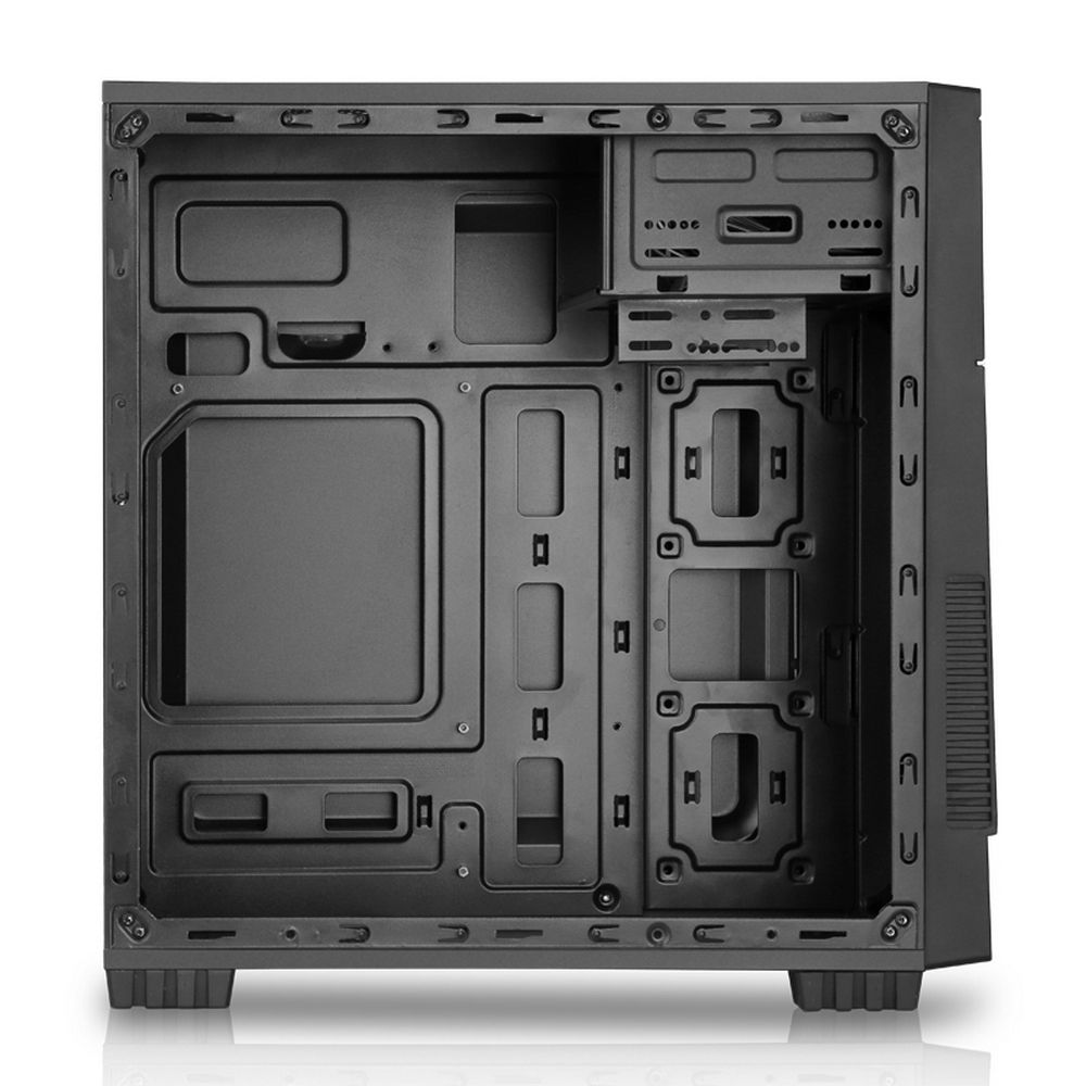 Корпус ACD Coffre 301 mATX, Black, Ext 5.25» x1, Int 3.5»x2, 2.5»x2, USB2.0 x2 + Audio In/Out