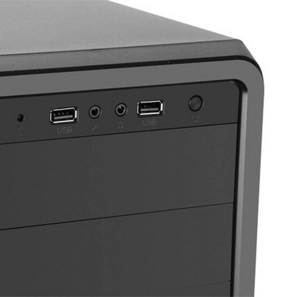 Корпус ACD Coffre 302 mATX, Black, Ext 5.25» x1, Int 3.5»x2, 2.5»x2, USB3.0+USB2.0, Audio In/Out, MicroSD card reader