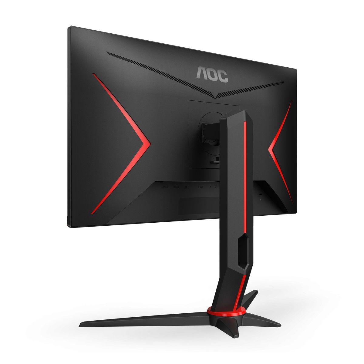 Монитор AOC 23.8" 24G2SPU/BK Black (IPS, 1920x1080, D-sub+HDMI+HDMI+DP, 1 ms, 178°/178°, 250 cd/m, 1000:1(80M:1), 165Hz, MM, Pivot) (140225)