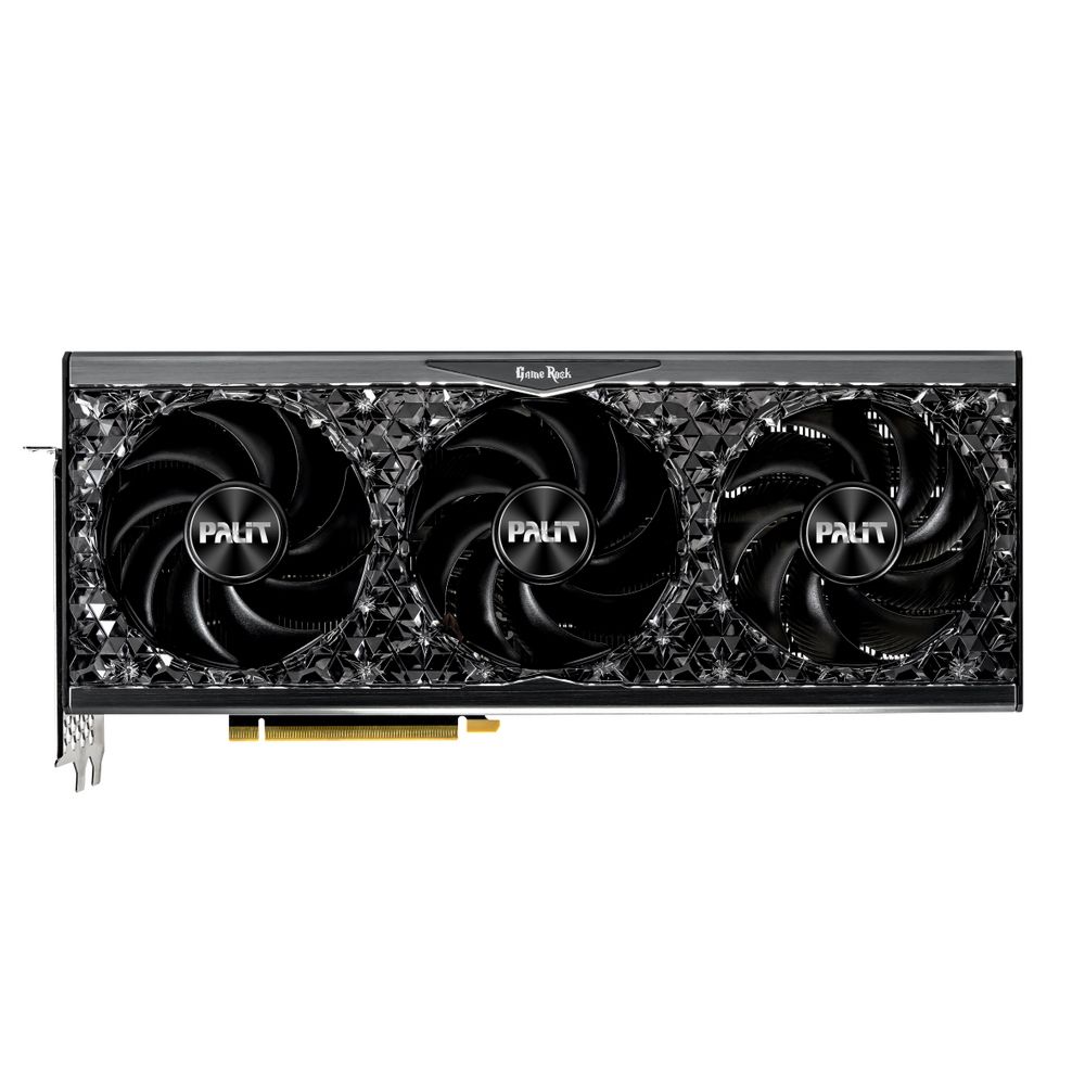 Видеокарта Palit RTX4090 GAMEROCK 24GB GDDR6X 384bit 3xDP HDMI 3FAN RTL (243383)