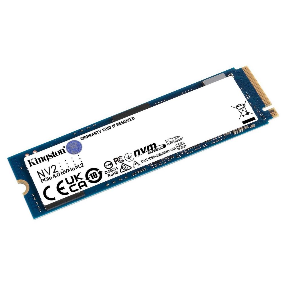 Твердотельный накопитель SSD Kingston NV NVMe™ M.2 2280 SNV2S/1000G 1000GB 2 Client SSD PCIe Gen 4.0 x 4, 3500/2100, IOPS K, MTBF M MB, 320TBW, 1.5DWPD, RTL {200} (329919)