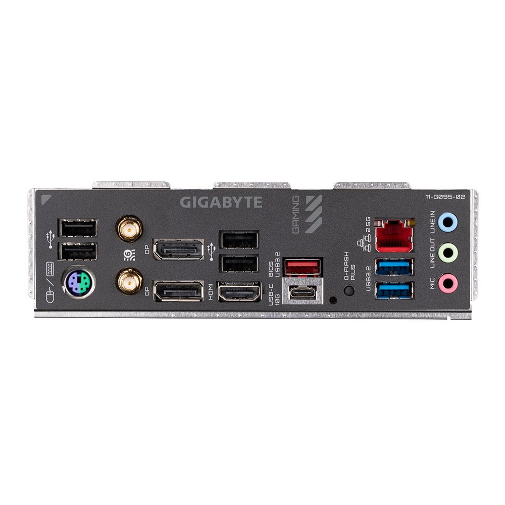 Материнская плата Gigabyte B650M GAMING X AX, Socket AM5, AMD B650, 4xDDR5-5200, HDMI+DP+DP, 1xPCI-Ex16, 1xPCI-Ex1, 4xSATA3(RAID 0/1/10), 2xM.2, 8 Ch Audio, 2.5GLan, WiFi, (4+4)xUSB2.0, (3+2)xUSB3.2, (1+1)xUSB3.2 Type-C™, 1xPS/2, mATX, RTL {8} (849993)