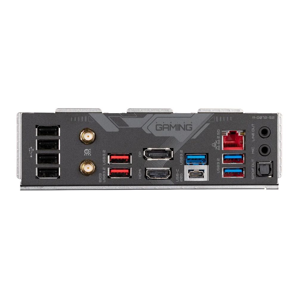 Материнская плата Gigabyte Z790 GAMING X AX, Socket 1700, Intel®Z790, 4xDDR5-4800, HDMI+DP, 3xPCI-Ex16, 6xSATA3(RAID 0/1/5/10), 4xM.2, 8Ch Audio, 1x2.5GbLan, WiFi, (4+4)xUSB2.0, (5+2)xUSB3.2, (1+1)xUSB3.2 Type-C™, ATX, RTL {8} (850296)