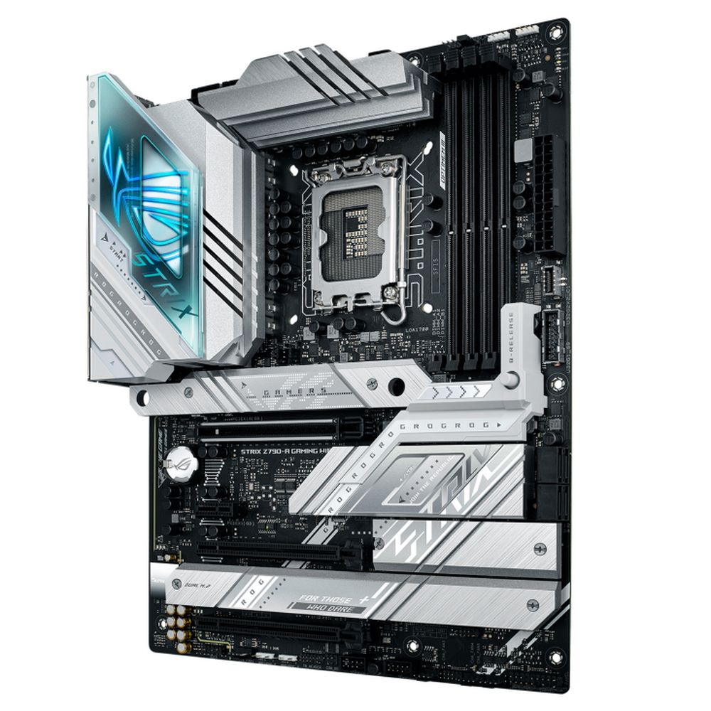 Материнская плата ASUS ROG STRIX Z790-A GAMING WIFI D4 LGA1700 ATX 4xDDR4 3xPCIEx16 PCIEx1 4xM.2 2xUSB-C DP HDMI 2.5GLAN Wi-Fi 6E (90MB1CN0-M0EAY0) (941033)