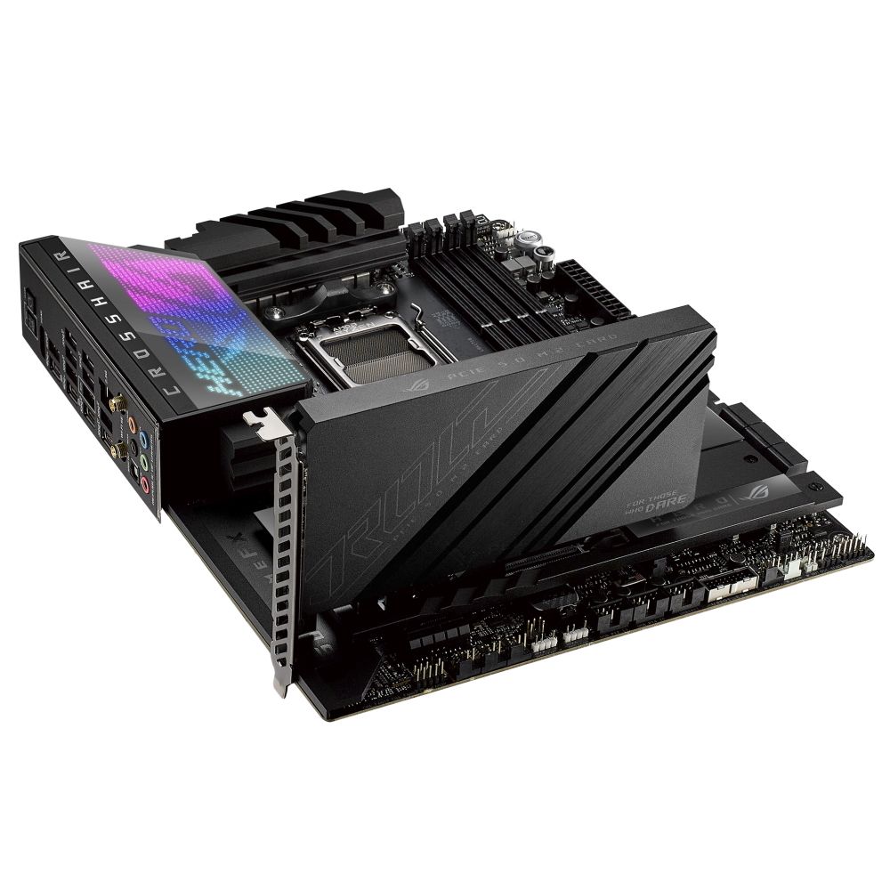 Материнская плата ASUS ROG CROSSHAIR X670E HERO /AM5,X670,USB4,MB AM5 EATX 4xDDR5 2xPCIEx16 PCIEx1 4xM.2 2.5GLAN (90MB1BC0-M0EAY0) (862420)
