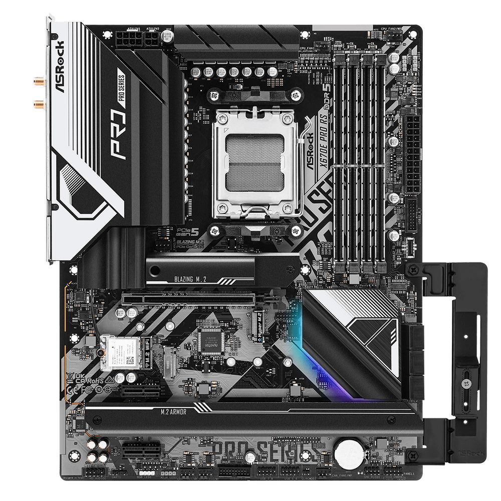 Материнская плата ASRock X670E PRO RS, RTL{5} (940330)