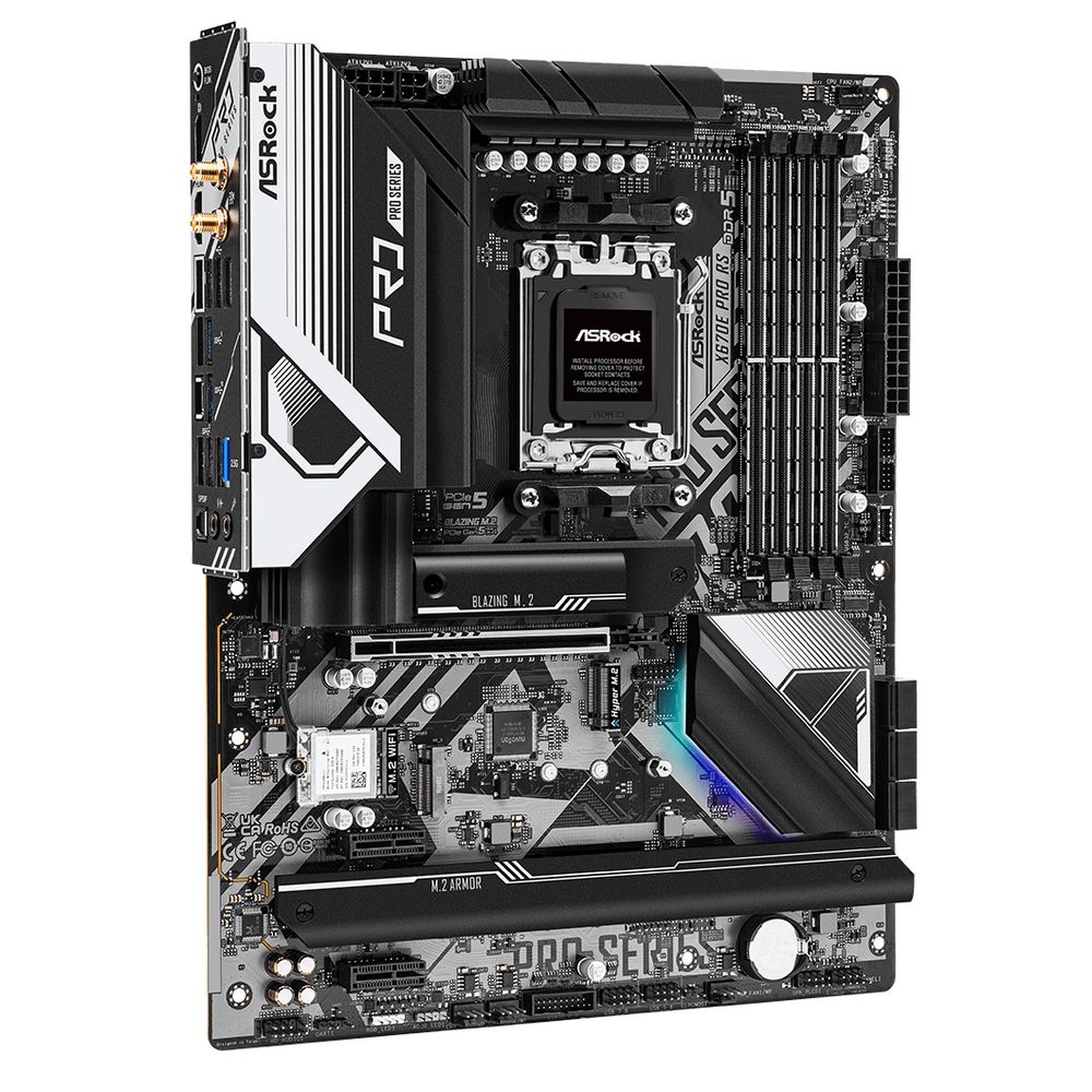 Материнская плата ASRock X670E PRO RS, RTL{5} (940330)