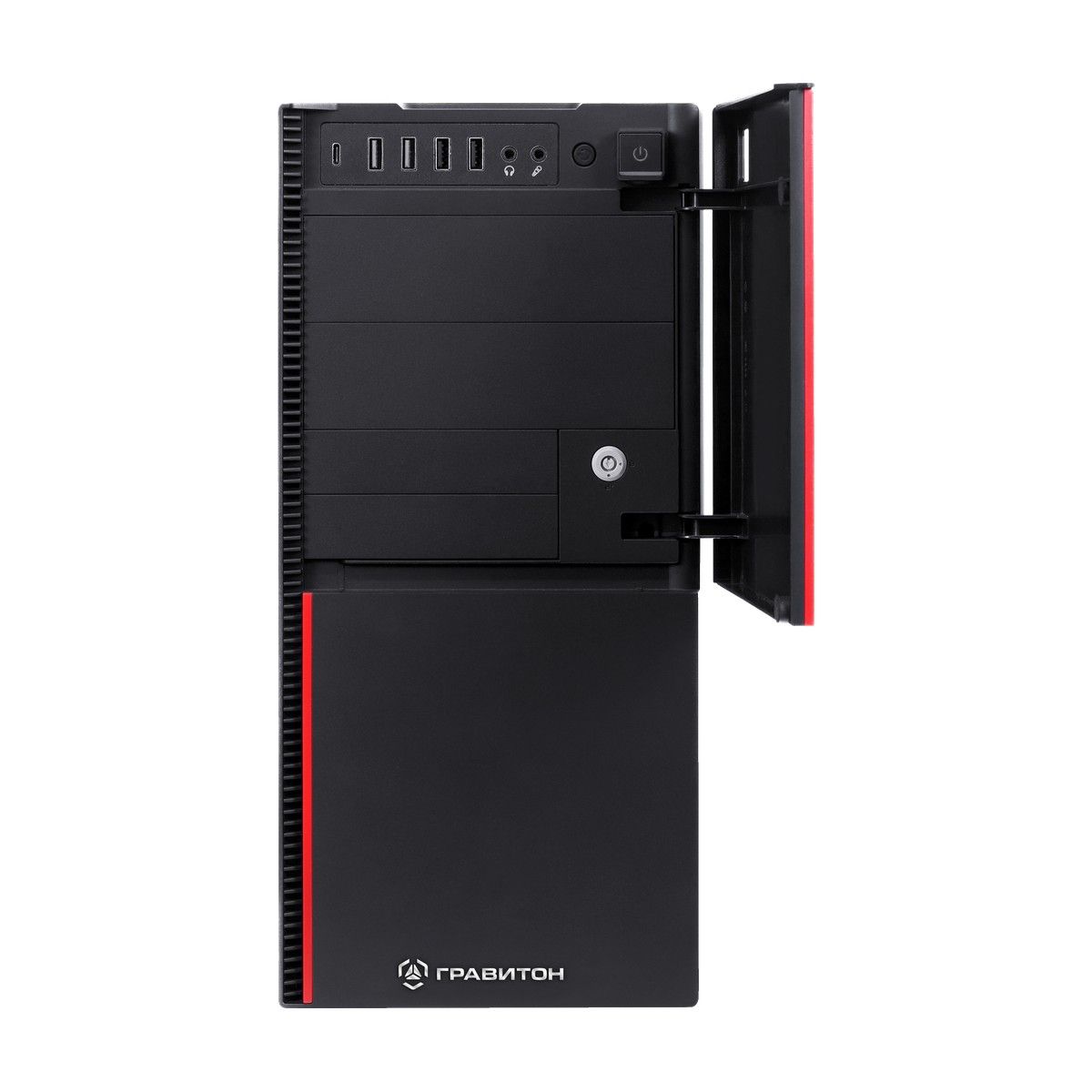 Компьютер ГРАВИТОН Д50И (i3-9100/8Gb/256GB/Kbu/Mu/NoOS/WR1)