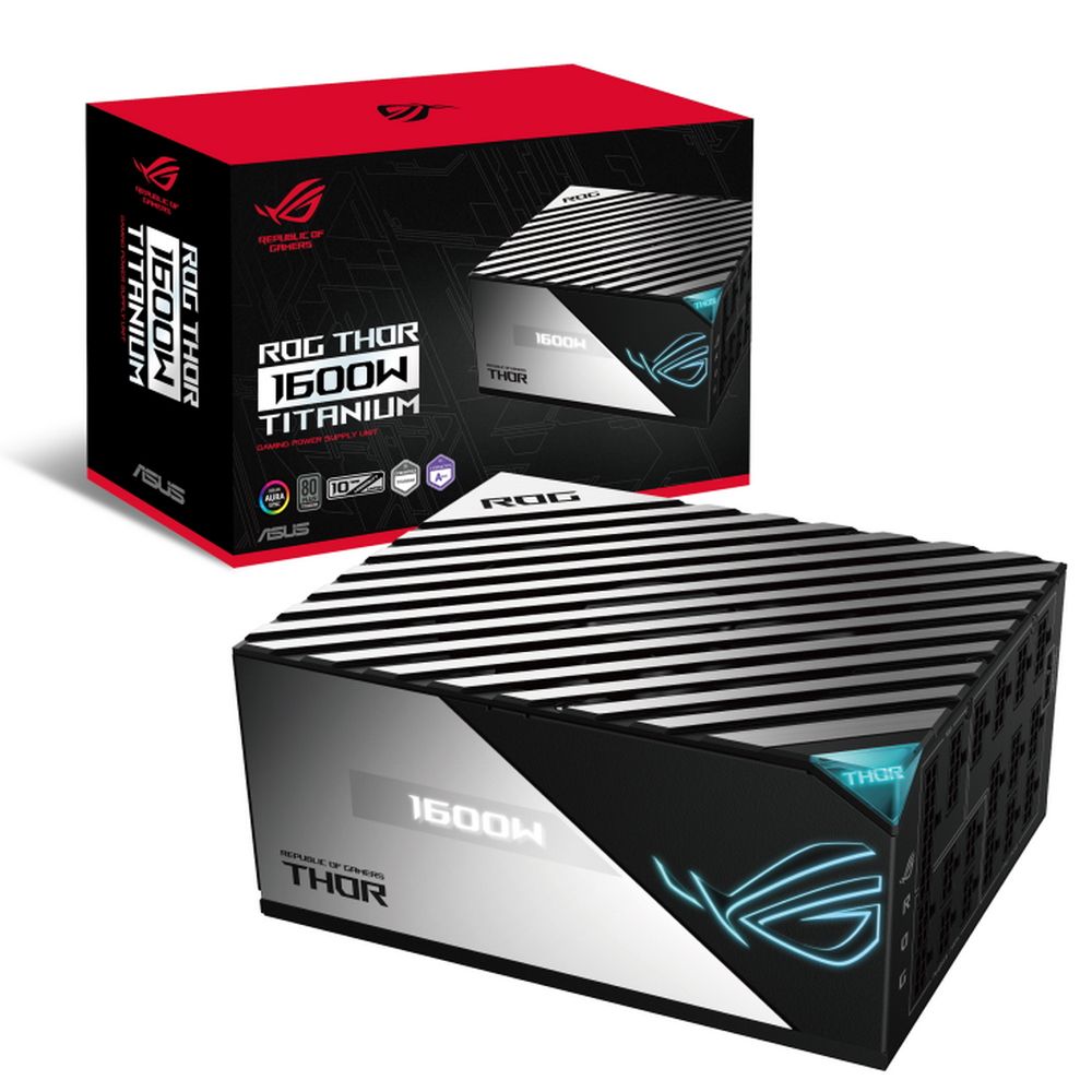 Блок питания ASUS ROG-THOR-1600T-GAMING /PSU,CE+UK (90YE00K0-B0NA00) {4} (198390)