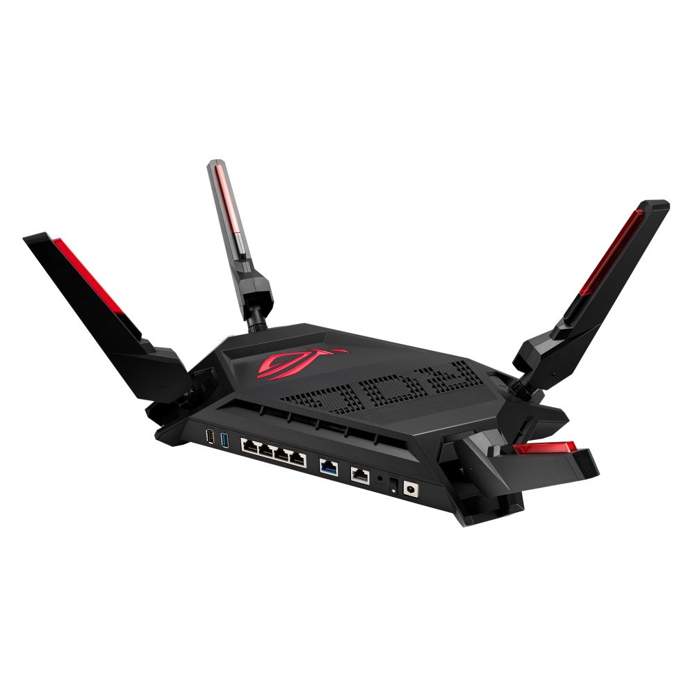Маршрутизатор ASUS GT-AX6000 2x2.5G 4x1G 2xUSB 4804+1148Mbps 5GHz/2.4GHz (90IG0780-MO3B00) (394549)