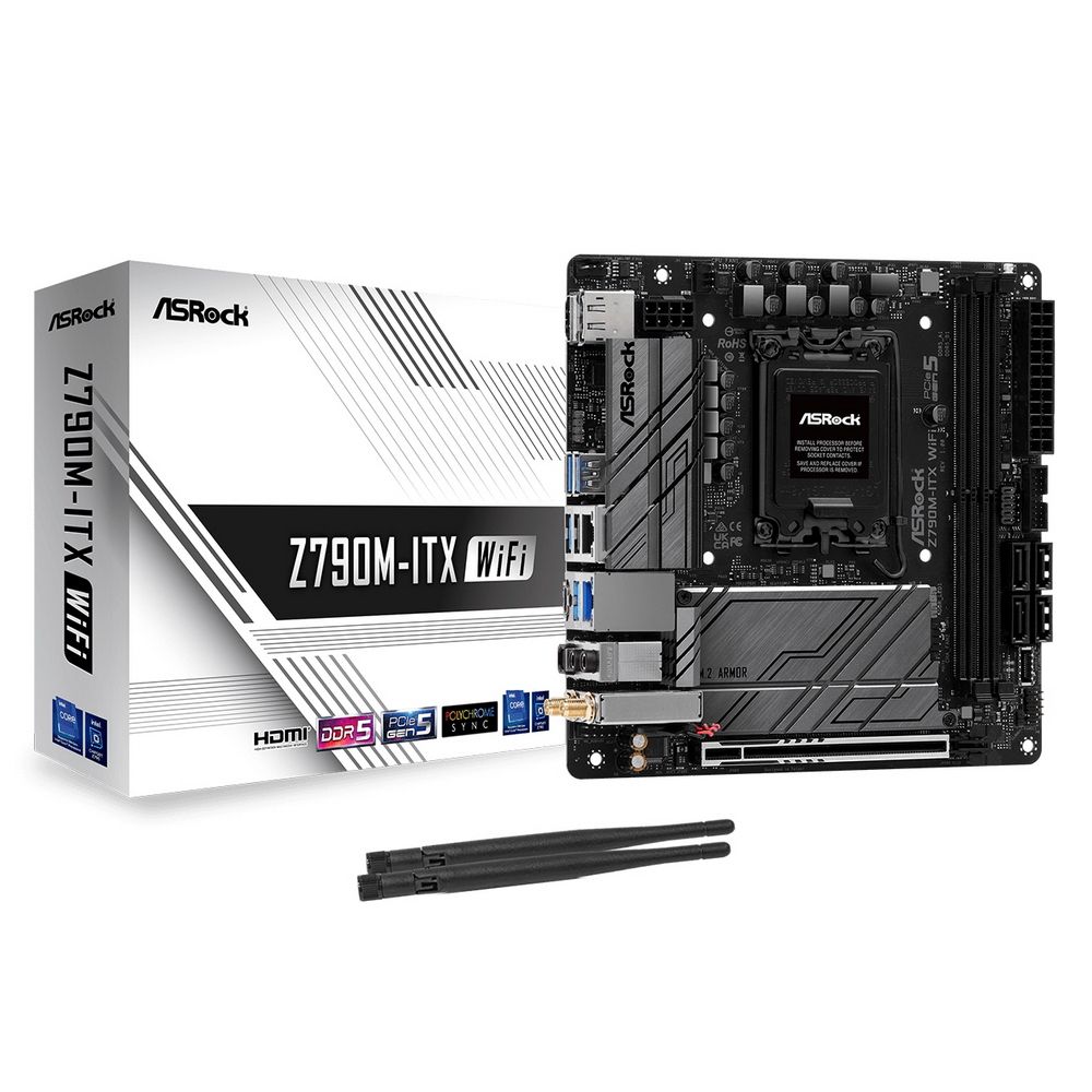Материнская плата ASRock Z790M-ITX WIFI, RTL